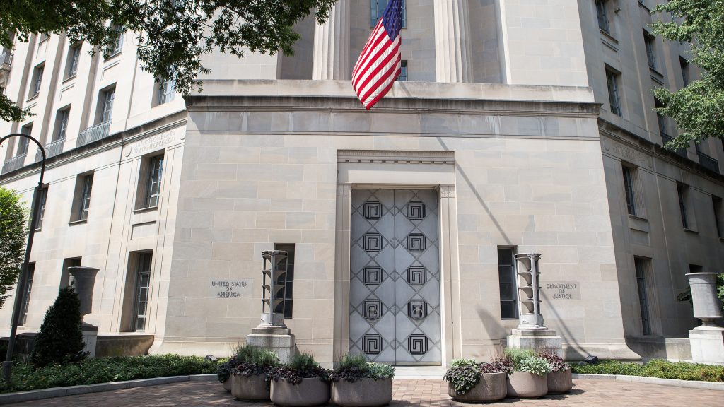 A judge has ruled that the Justice Department must turn over grand jury material as part of the House impeachment inquiry. (Liam James Doyle/NPR)