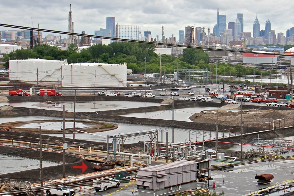 2019 06 21-e lee-philadelphia energy solutions refinery-explosio Philadelphia Energy Solutions refinery. (Emma Lee/WHYY)