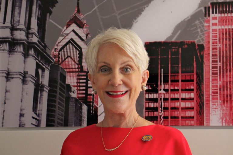 Beverley Bass was the captain of a flight from Paris to Dallas when the attacks of September 11 closed U.S. airspace. (Emma Lee/WHYY)