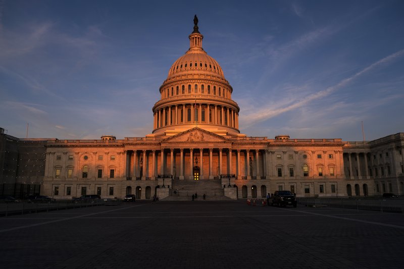 800 (1) In this Sept. 25, 2019, file photo, the West Front of the U.S. Capitol in Washington. Impeachment may have leapfrogged to the top of the national agenda, but members of Congress still have their day jobs as legislators _ and they’re returning to work this coming week with mixed hopes of success. (J. Scott Applewhite/AP Photo)