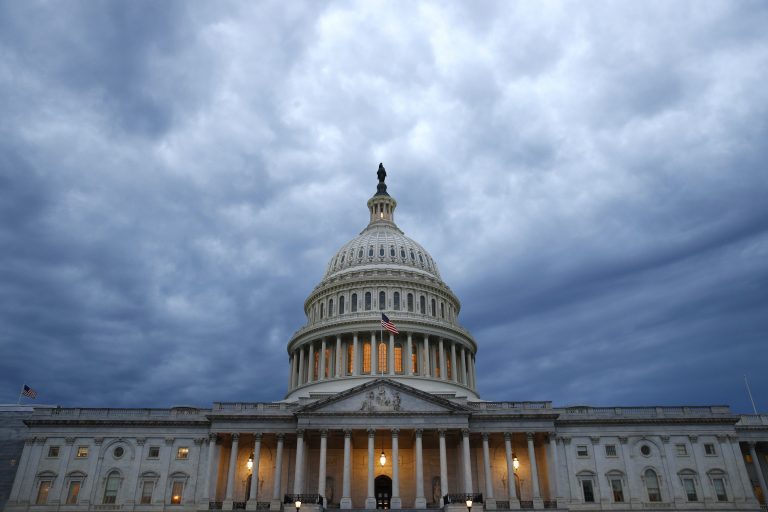 Clouds roll over the U.S. Capitol dome on Capitol Hill, Wednesday, June 12, 2019, in Washington. (Patrick Semansky/AP Photo)