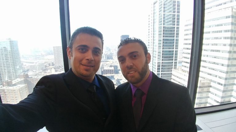 Brothers Imad, left, and Bahaa Dawara. (Facebook)