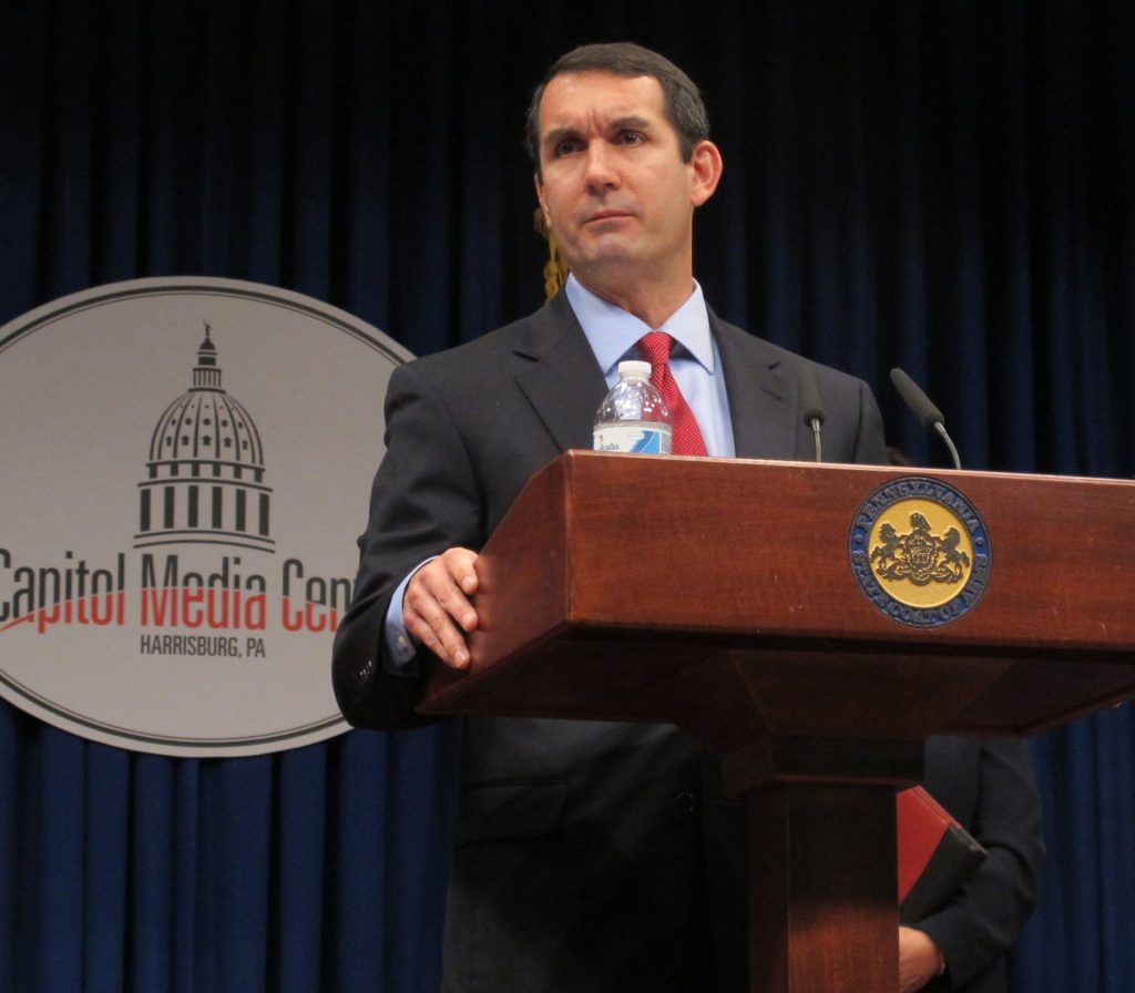 IMG_4519-e1406056689369-1920×1680 Auditor General Eugene DePasquale discussing one of the many audits he has conducted over the past several years. (Marie Cusick/StateImpact Pennsylvania)