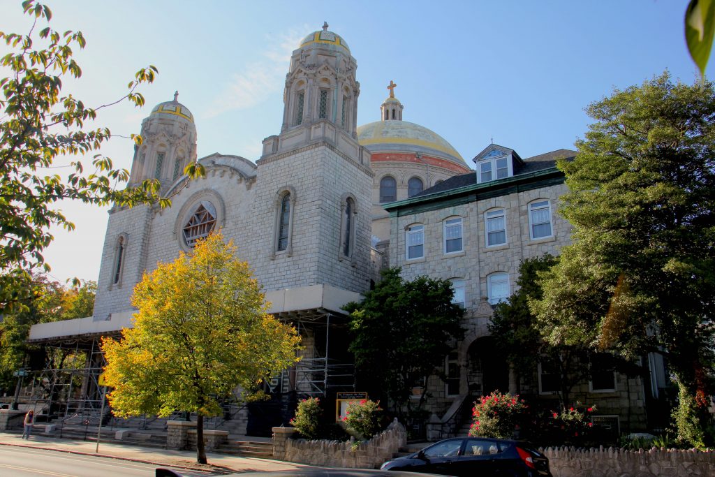 Image uploaded from iOS (1) Saint Francis de Sales Church in West Philadelphia. (Emma Lee/WHYY)