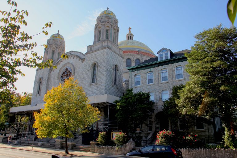Saint Francis de Sales Church in West Philadelphia. (Emma Lee/WHYY)