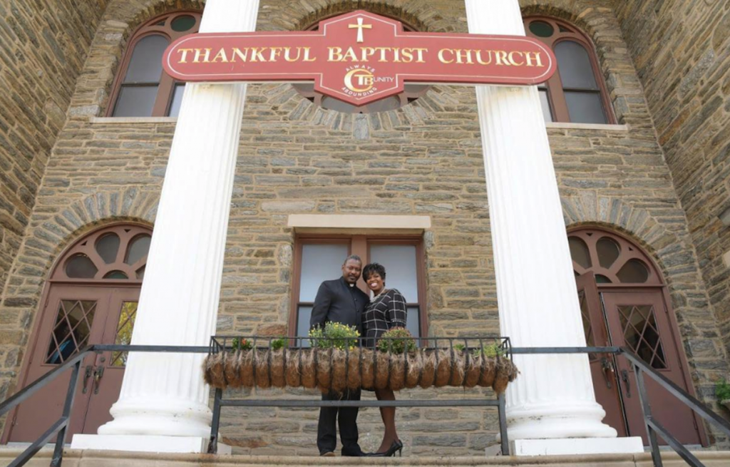 Screen Shot 2019-10-07 at 9.11.26 AM Thankful Baptist Church pastor, the Rev. Gregory Ross and his wife, first lady Beatrice Ross. (Marissa Weekes Mason/The Philadelphia Tribune)