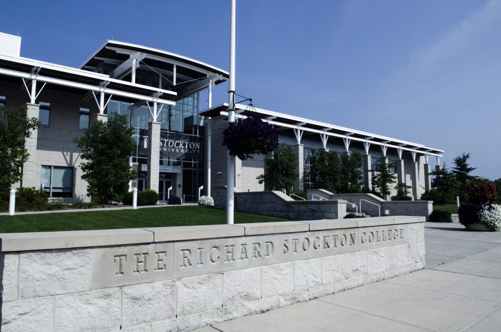 The Galloway Township campus of Stockton University. (Anthony Smedile for WHYY)