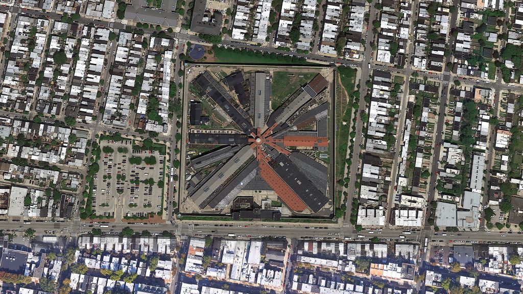 easternstate-sm Eastern State Penitentiary from above (Google Earth)