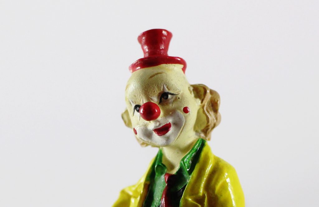 Sometimes you don’t know whether to laugh or cry. ('Clowns' via Shutterstock)