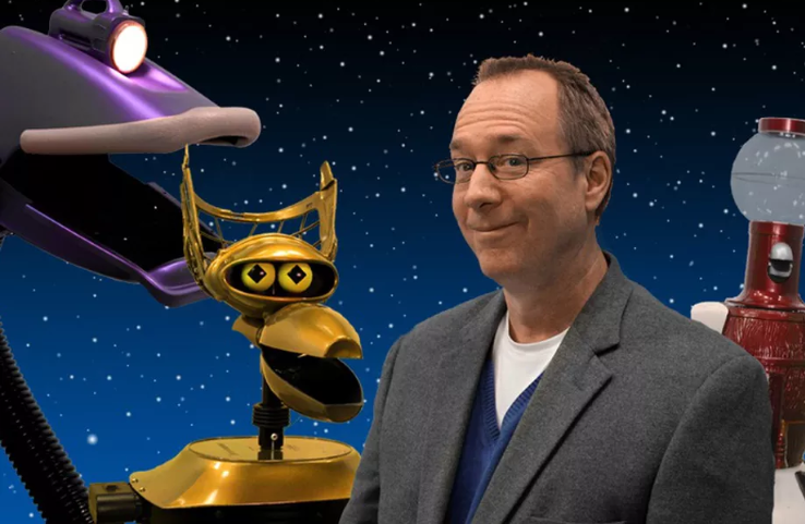 Joel Hodgson and the MST3k robots (Shout Factory)