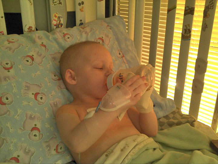 189198_186009581463697_1936685_ncrop Danny Feltwell Jr., 11, has fought cancer since he was 2 years old. His father Dan Feltwell hopes there will be increased funding for research into pediatric cancer drugs that are less harsh on kids' bodies. A new NCI grant of $4.7 million will help so many children, he said, but it just scratches the surface.
(Courtesy of Dan Feltwell)
