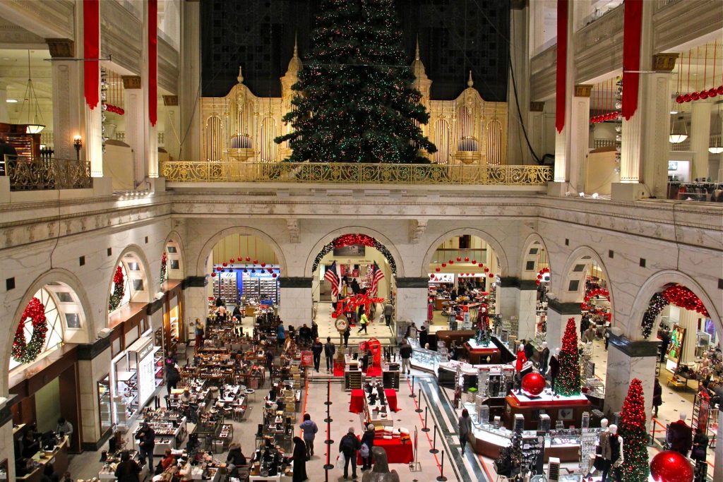2019 11 27-e lee-philadelphia center city macys Macy's department store in Center City, Philadelphia. (Emma Lee/WHYY)