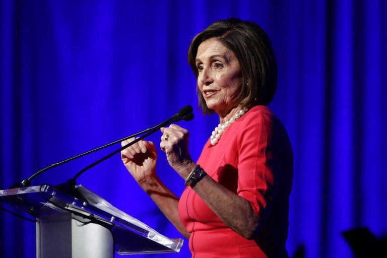 House Speaker Nancy Pelosi of Calif., speaks during a Pennsylvania Democratic Party fundraiser in Philadelphia, Friday, Nov. 1, 2019. (Matt Rourke/AP Photo)