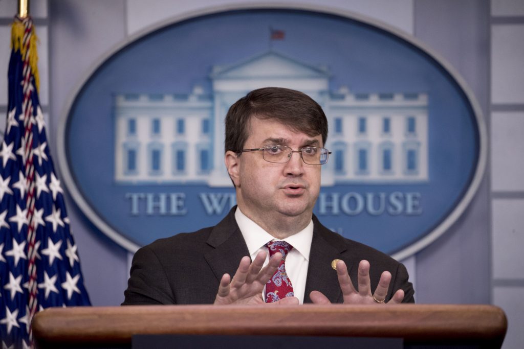 Robert Wilkie Secretary Robert Wilkie, on a recent visit to Philly, said it’s important to recognize signs of mental illness while service members are on active duty. (Andrew Harnik/AP Photo)