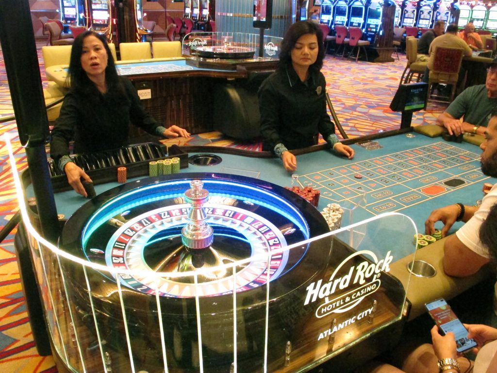 Atlantic City Future This June 20, 2019 photo shows a game of roulette underway at the Hard Rock casino in Atlantic City N.J. (Wayne Parry/AP Photo)