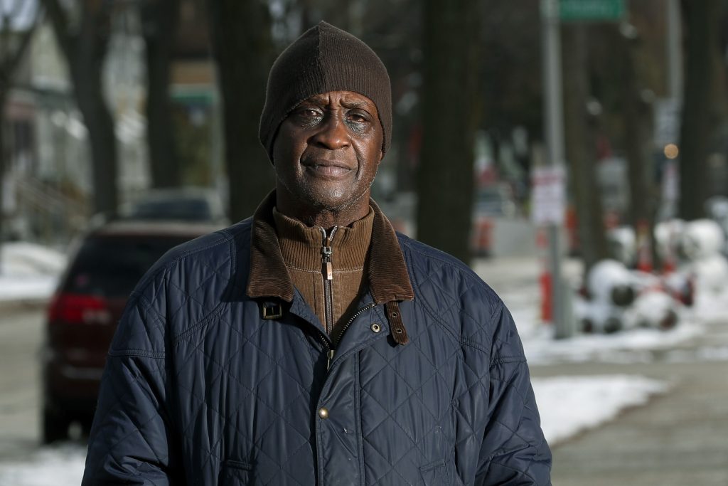 Census Prison Gerrymandering Jerome Dillard poses in Milwaukee. Dillard, a former inmate who is now the state director of Milwaukee-based advocacy group Ex-incarcerated People Organizing, supports ending prison gerrymandering. (Morry Gash/AP Photo)