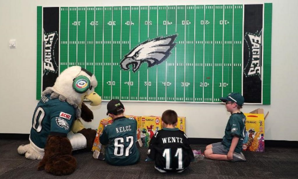 Eagles sensory (photo credit, Philadelphia Eagles)