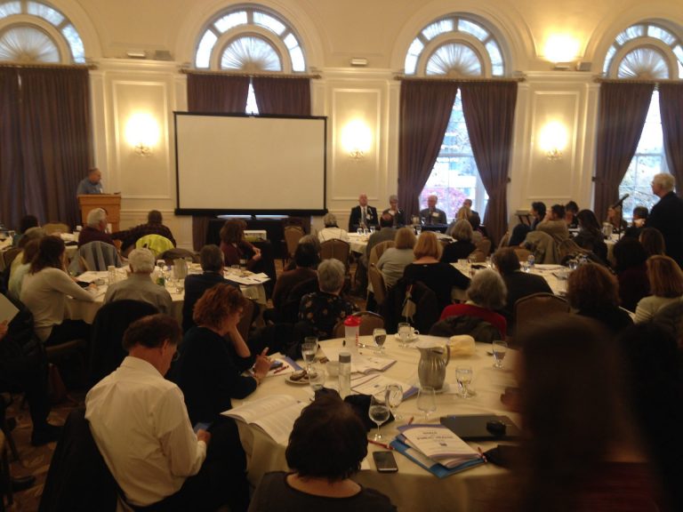 The Shale and Public Health Conference in Pittsburgh. (Reid R. Frazier/StateImpact Pennsylvania)