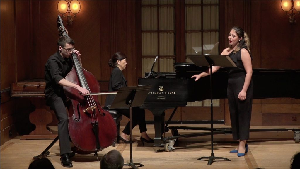 curtis1406 Sophia Maekawa, mezzo-soprano; Marcus Elliott Gaved, double bass; Jungeun Kim, piano