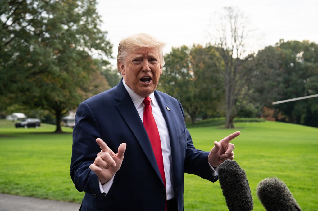 President Trump and Republican allies have decried the impeachment inquiry process, but Democrats say they are following precedent. President Trump and Republican allies have decried the impeachment inquiry process, but Democrats say they are following precedent. (Nicholas Kamm/AFP via Getty Images)