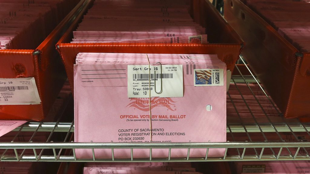 California Early Voting Mail-in ballots are already used in California and several other states (Rich Pedroncelli/AP Photo)