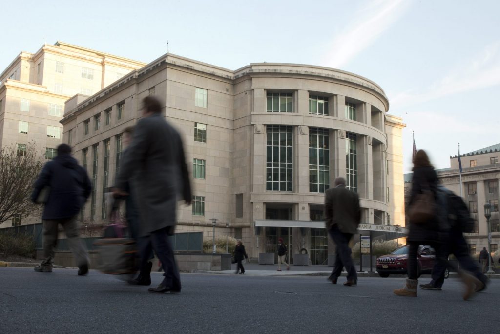 pennsylvania_judicial_center_supreme_court-1920×1280 People walk by the Pennsylvania Judicial Center Tuesday, Dec. 8, 2015, at the state Capitol in Harrisburg.