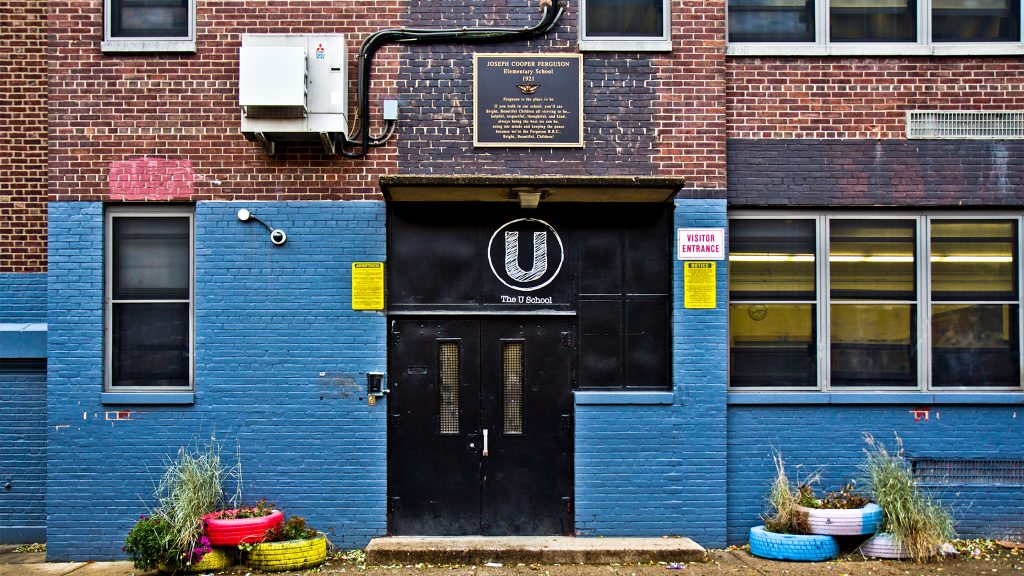 The U School on N 7th Street in Philadelphia. (Kimberly Paynter/WHYY)