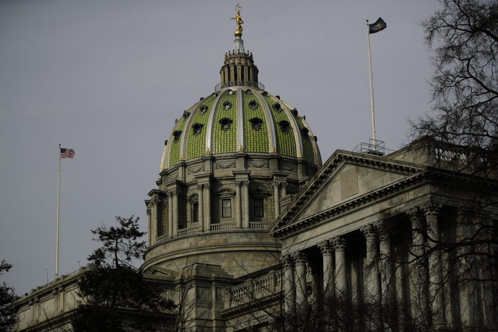 state_capitol_12-1920×1281 The dome of the Pennsylvania Capitol is visible in Harrisburg. (Matt Rourke/AP Photo)