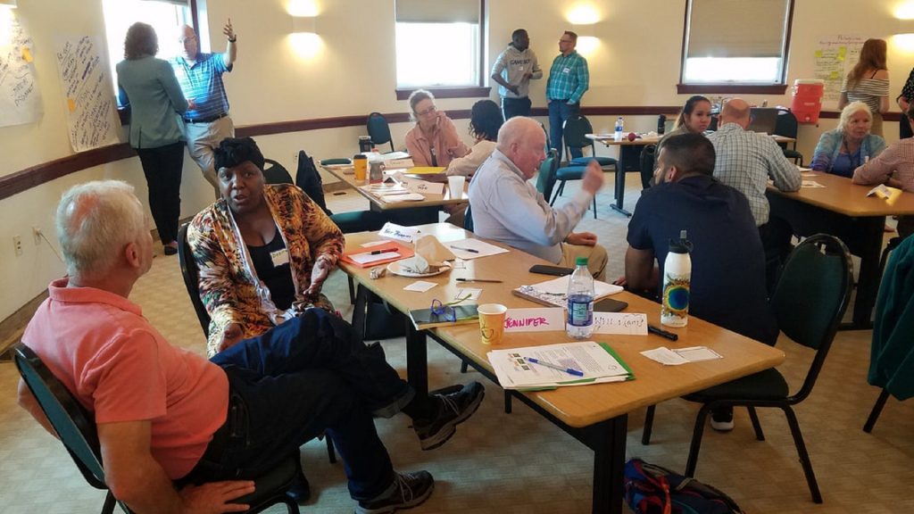 urban-rural-action-1920×1080 Participants from Adams County and Philadelphia met over six days to discuss criminal justice reforms. (Courtesy Urban Rural Action)
