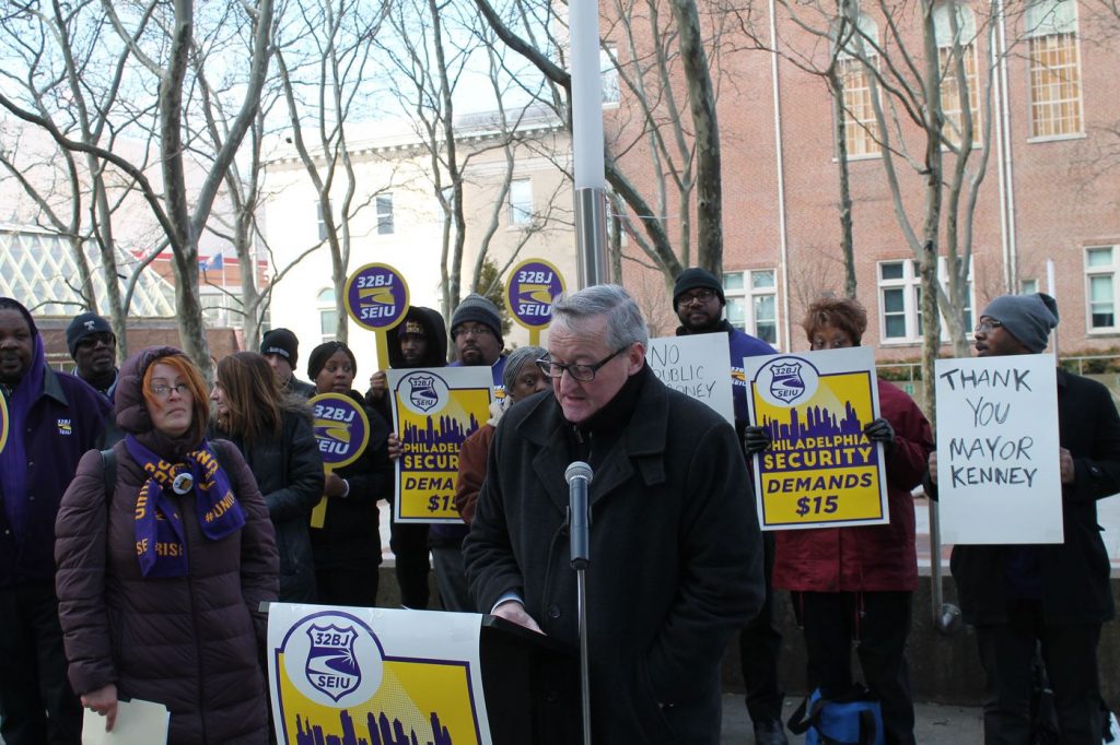 In February, Mayor Jim Kenney gave Temple, Penn, and other 