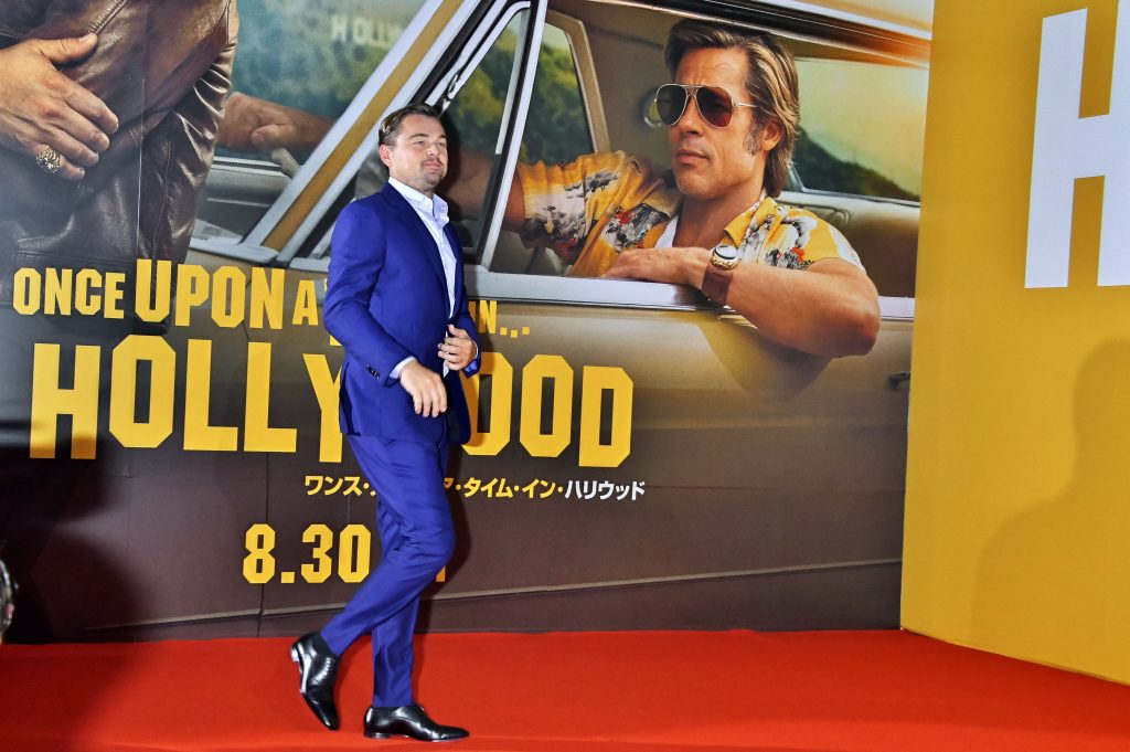Leonardo DiCaprio at the premiere of the movie 'Once Upon a Time in ... Hollywood' at the Tokyo Midtown Hibiya. Tokyo, 26.08.2019 | usage worldwide Photo by: Kento Nara/Geisler-Fotopress/picture-alliance/dpa/AP Images