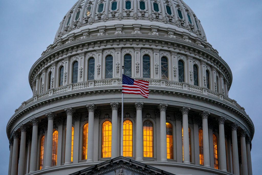 AP_19344469086666 The Capitol is seen in Washington, Tuesday, Dec. 10, 2019. (AP Photo/J. Scott Applewhite)