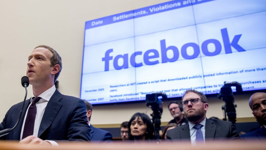 Facebook CEO Mark Zuckerberg testified before a House Financial Services Committee hearing on Capitol Hill in Washington, D.C., in October. Under pressure from lawmakers and civil rights groups, the company has updated its policies to address census interference. Facebook CEO Mark Zuckerberg testified before a House Financial Services Committee hearing on Capitol Hill in Washington, D.C., in October. Under pressure from lawmakers and civil rights groups, the company has updated its policies to address census interference.
(Andrew Harnik/AP Photo)