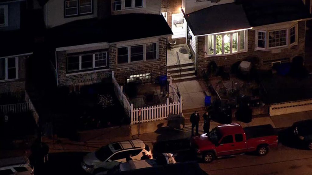 20181231-Summerdale Summerdale neighborhood crime scene (SkyForce / NBC10)