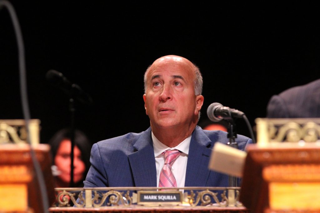 2019 01 06-e lee-mark squilla-philadelphia the met-inauguration and investiture of city council and mayor judges officials Philadelphia City Councilmember Mark Squilla. (Emma Lee/WHYY)