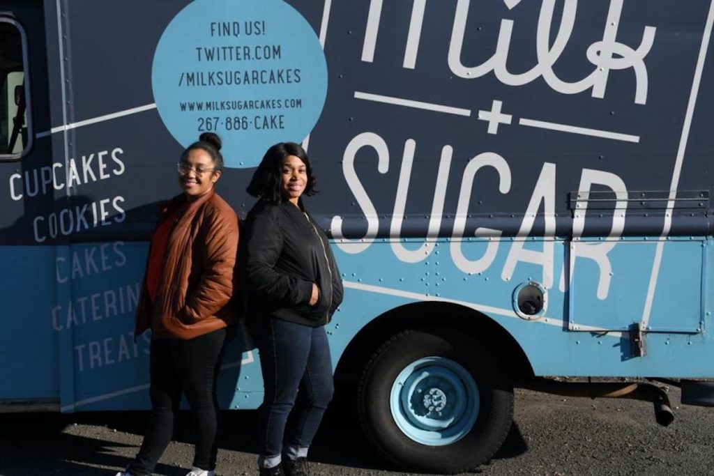 5e0a2e3ea6836.image Mother and daughter duo Brittany and Marcel Maldonado took their bakery food truck business Milk + Sugar on the road in 2013. (Abdul R. Sulayman/The Philadelphia Tribune)