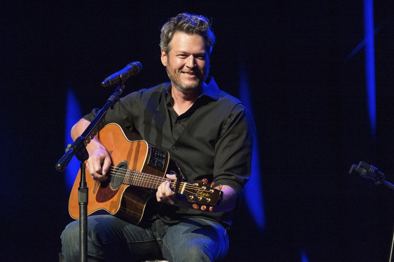 800 Blake Shelton will headline the inaugural Barefoot Country Music Fest, set for Friday, June 19 through Sunday, June 21 on the Lincoln Avenue beach.(Photo by Amy Harris/Invision/AP, File)