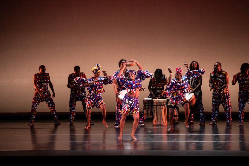 Kulu Mele African Dance and Drum Ensemble Kulu Mele African Dance and Drum Ensemble at the 32nd Annual International Conference and Festival of Blacks in Dance in Philadelphia. (Scott Robbins)