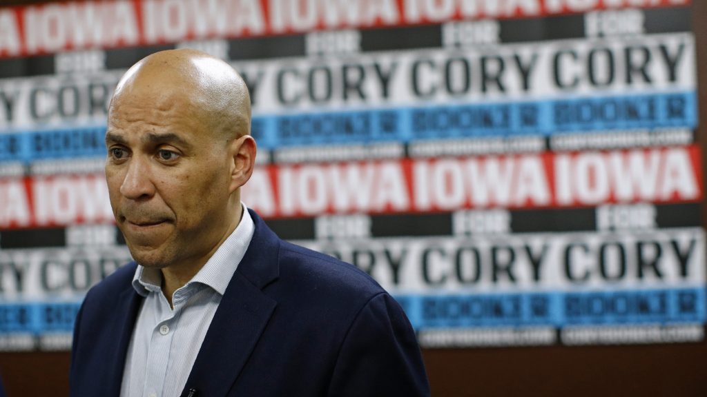 Senator Cory Booker says he will seek re-election to the Senate rather than continue his presidential campaign. Senator Cory Booker says he will seek re-election to the Senate rather than continue his presidential campaign. (Patrick Semansky/AP Photo)