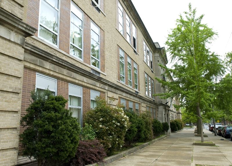 bancroft-6079_800-Exterior Gov. Carney has proposed replacing The Bancroft School with a new one for first through eighth graders. (Christina School District)