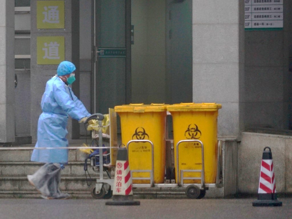 As more cases continue to be confirmed, health officials and medical works in Wuhan, China, and throughout the country ramp up efforts to contain the spread. As more cases continue to be confirmed, health officials and medical works in Wuhan, China, and throughout the country ramp up efforts to contain the spread. (Dake Kang/AP Photo)