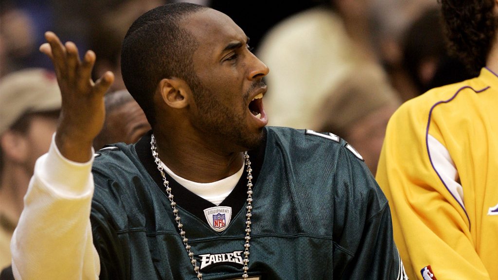 BRAYNT Kobe Bryant was a lifelong Eagles fan. (Kevork Djansezian/AP Photo)