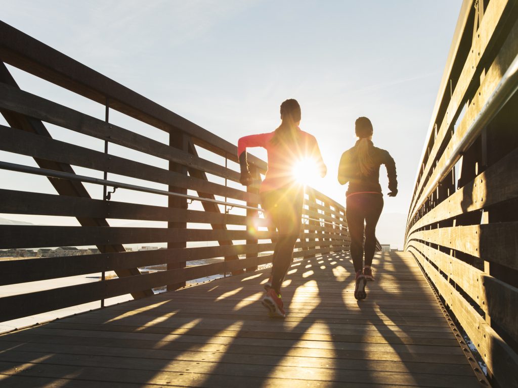 Running and other moderate exercise can protect against lifestyle disease. A new study shows training for a marathon slows cardiovascular aging. Running and other moderate exercise can protect against lifestyle disease. A new study shows training for a marathon slows cardiovascular aging. (RichVintage/Getty Images)