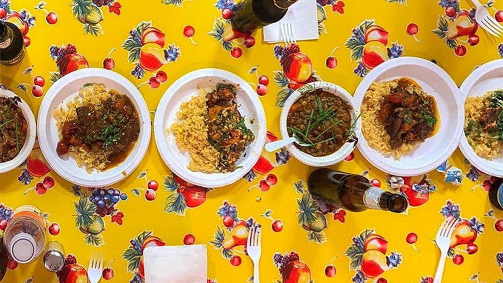 southphillybarbacoa-gusto-popup-grubbpuertorico A sampling of the dishes served at the first night of the pop-up. (fundraiserINSTAGRAM/@undergrounddingingclub)