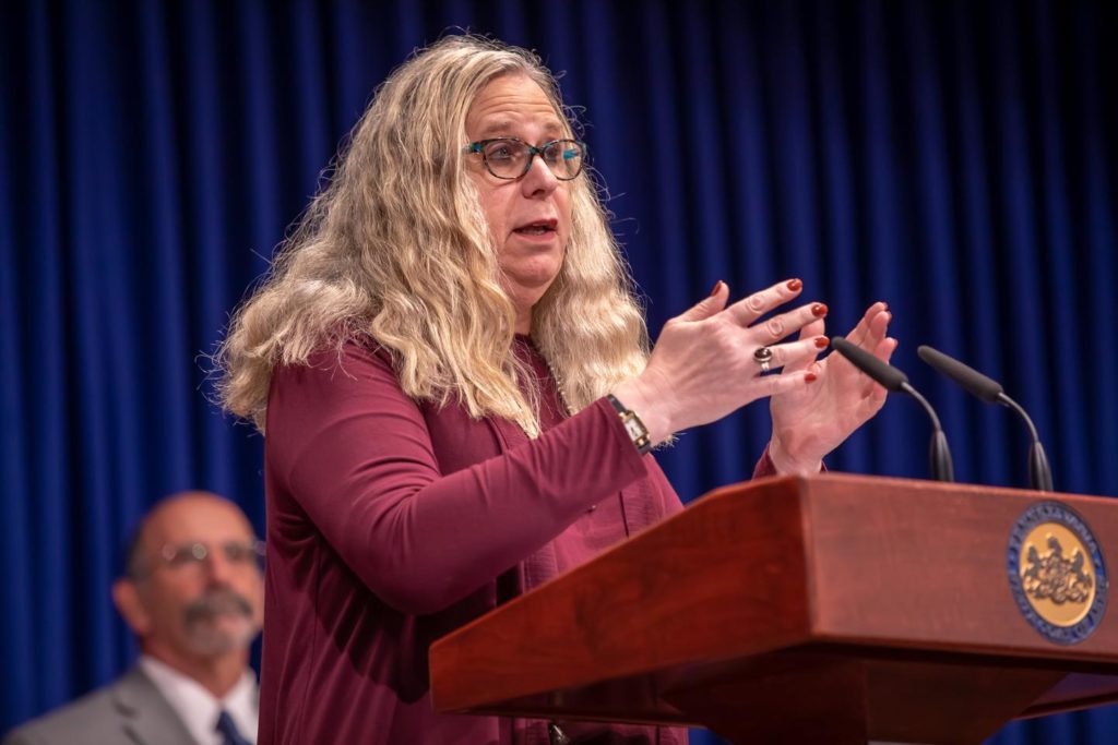 01f5df4x1ard5536 Pennsylvania Secretary of Health Rachel Levine (Commonwealth Media Services)