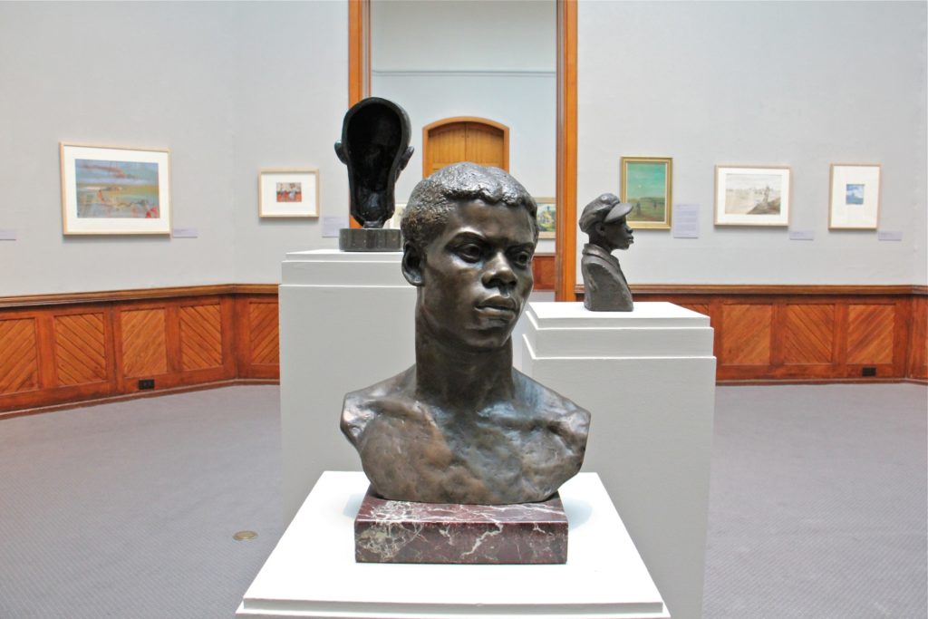 2020 02 18-e lee-philadelphia pafa-constance clayton collection 'Awakened in You,' an exhibit at the Pennsylvania Academy of Fine Arts, celebrates the gift of Dr. Constance E. Clayton, a collector of African American art and former superintendent of Philadelphia public schools. (Emma Lee/WHYY)