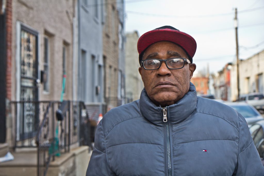 2020 1 30 k paynter rodney everett Rodney Everett, 61, takes a walk in his Grays Ferry neighborhood. He is worried that living near the former Philadelphia Energy Solutions refinery may make him sick. (Kimberly Paynter/WHYY)