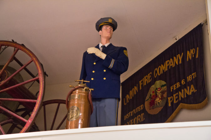 The Oxford fire company has been operating since 1871. (Kimberly Paynter/WHYY)