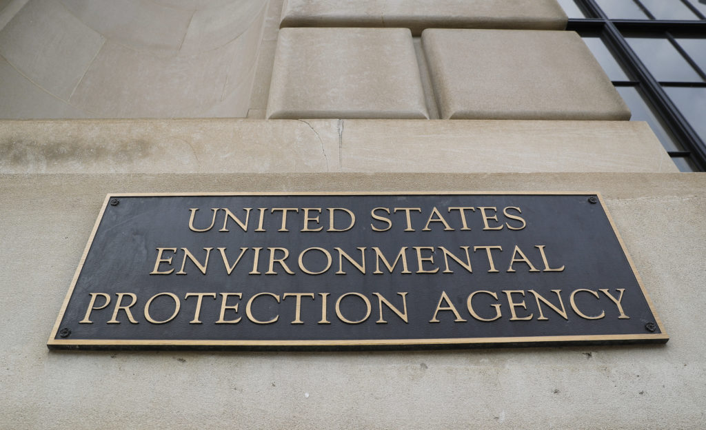 Forever Chemicals Emerging Threat The Environmental Protection Agency (EPA) Building in Washington, Thursday, Sept. 21, 2017. (AP Photo/Pablo Martinez Monsivais)