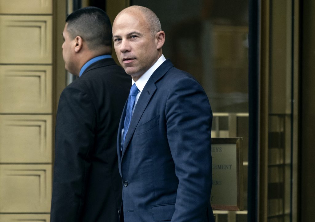Michael Avenatti Nike In this July 23, 2019, file photo, California attorney Michael Avenatti walks from a courthouse in New York, after facing charges. (Craig Ruttle/AP Photo)